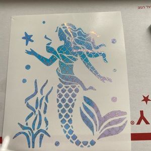 Mermaid decal